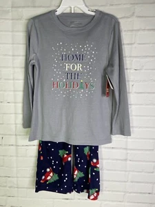 Jammies For Families Home For The Holidays Christmas Sleep Pajama Set 6 Boys - Picture 1 of 8
