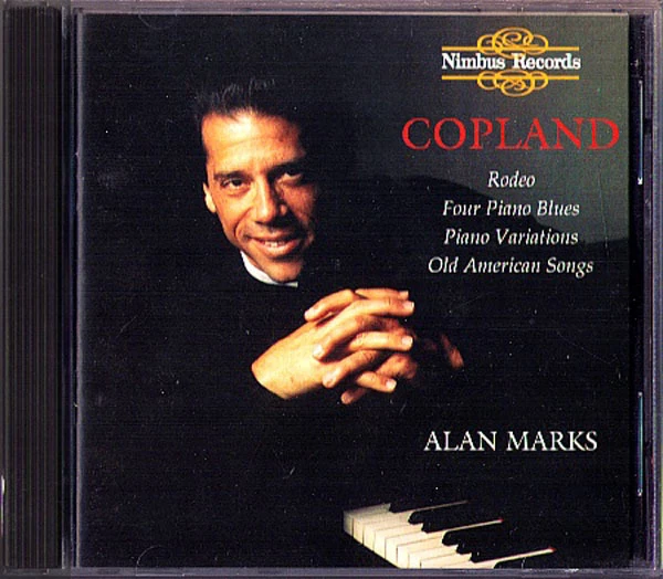 Alan MARKS COPLAND Rodeo Four Piano Blue Variations Old American Songs NIMBUS CD - Bild 1 von 1