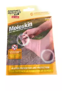 Adventure Medical Kits vorgeschnittener & geformter Moleskin-Blasenverband 28 Stück EXP 5/25 - Bild 1 von 2