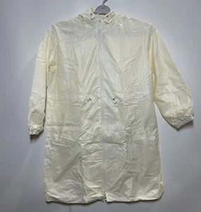 Women's Cinched Waist Hooded Jacket - Future Collective Ivory M - Picture 1 of 2