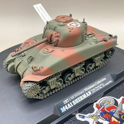 Tamiya 1/48 M4A1 Sherman Tank No.12 Bco., 13th 1st Armd. Div. finished 26519 - Image 1 of 4