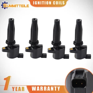 4X Bobinas de encendido para Ford Escape Fiesta Focus Mazda 3 Mercury Mariner L4 2,3 L - Imagen 1 de 7