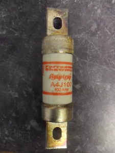 Nice Ferraz Shawmut A4J100 100 Amp Fuse Class J 600V Buss JKS100 JLS100 - Picture 1 of 3
