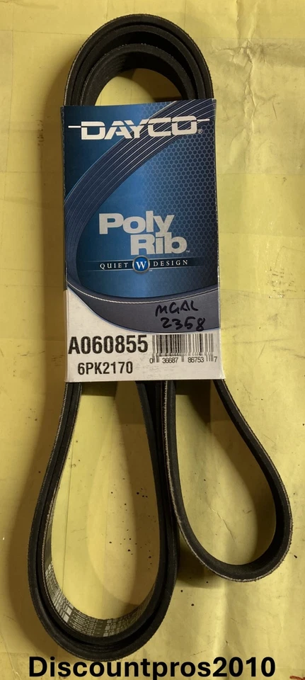 Dayco A060855 蛇形皮带马自达 MX-5 Miata 2009-2015 — 第 1/1 张图片