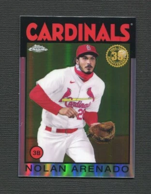 2021 Topps Chrome '86 Topps #86BC-5 Nolan Arenado - Image 1 of 2