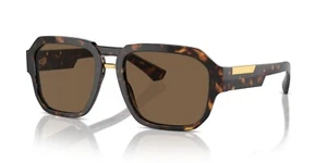 Dolce & Gabbana DG 4464 Dark Havana/Brown (502/73) Sunglasses - Picture 1 of 4