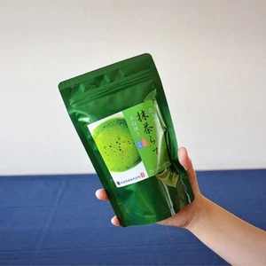 Matcha Latte japonés té verde café leche en polvo bebida rica en azúcar Maruyasu 80 g - Imagen 1 de 28