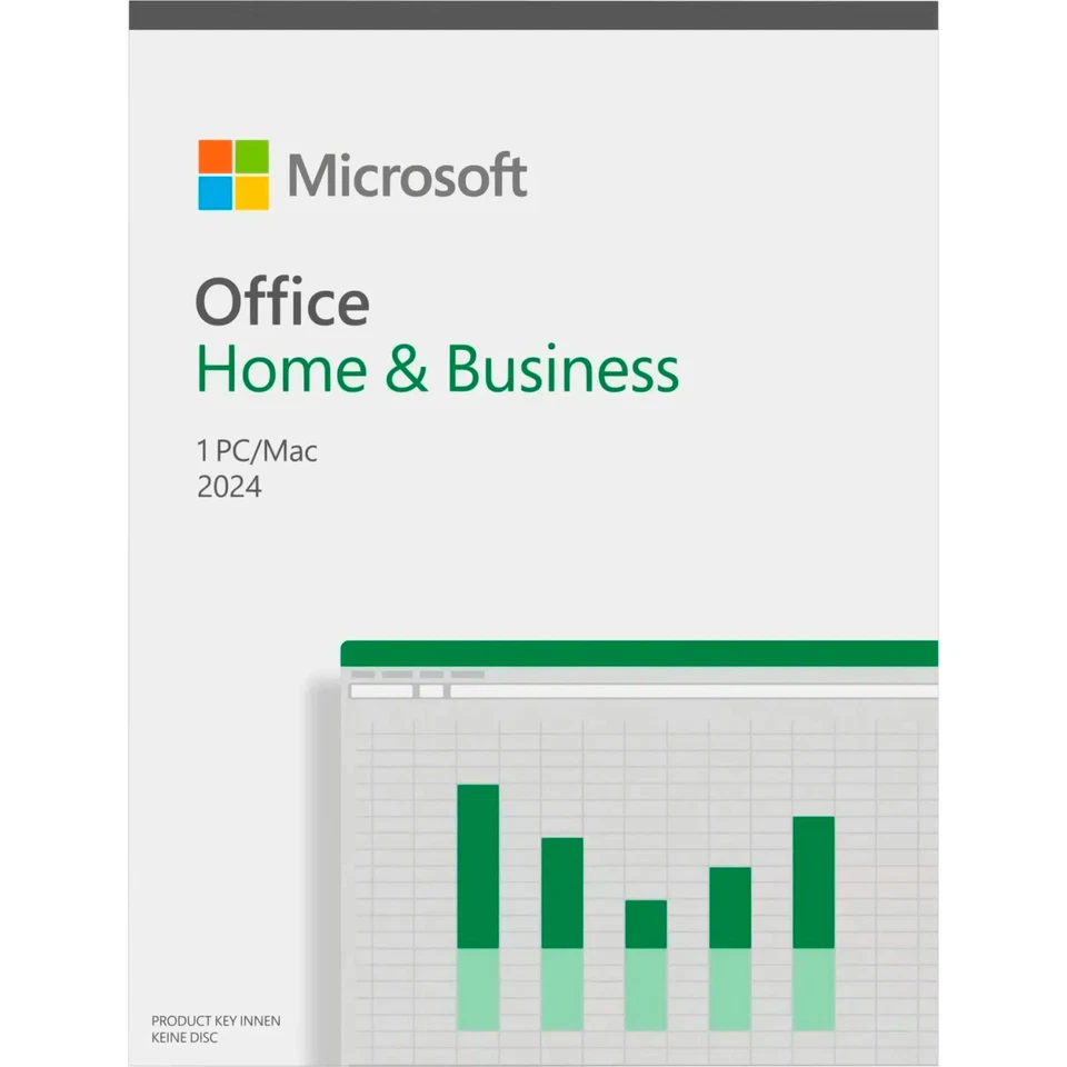 Microsoft Office Home & Business 2024, deutsch - Bild 1 von 1