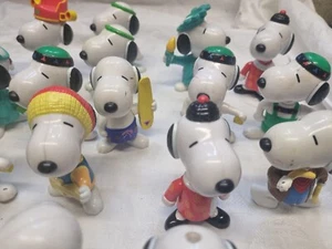 Big Lot of Snoopy Figures x 29 Peanuts collectible toys happy meal toy lots - Picture 1 of 18
