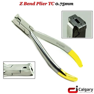 Dental Orthodontic Z-Bend Pliers 0.75mm Step Bending Loop Forming Detailing Tool - Bild 1 von 3