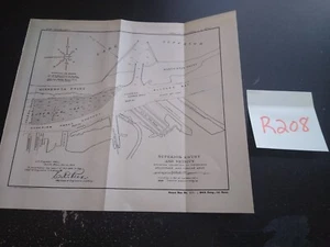 1915 Lake Superior Entry Vicinity Minnesota Point Engineering Army Schizzo Mappa - Foto 1 di 3