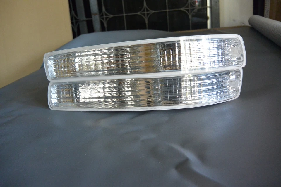 JDM Transparente Parachoques Luces Lente 90-91' Kouki Sir Fit Honda CRX CR-X EF7 EF8 SH2 Foto 1 de 4