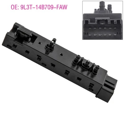 Interruptor de control de ajuste de asiento eléctrico para conductor izquierdo Ford Flex 9L3T-14B709-FAW Foto 1 de 4