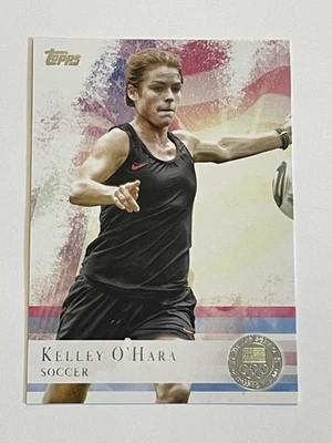 2012 Topps U.S. Olympic Team Silver Medal #61 - Kelley O'Hara - USA - Image 1 of 2