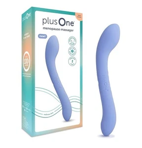 plusOne Menopause Massager 10 Settings Heat Dual Sided Rechargeable Waterproof - Picture 1 of 6