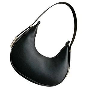 Bolso de mano de hombro único para mujer axilas de lujo para mujer cartera media luna para - Imagen 1 de 12