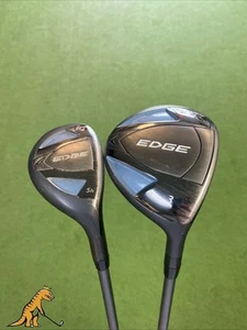 Used Callaway Edge 3-Wood, 5 Hybrid Wood Set Edge Graphite Regular Flex - Picture 1 of 17