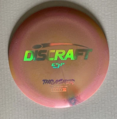 Discraft Discs ESP orange/pink Thrasher Lightweight 161 Grams - Image 1 of 4