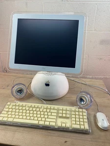 Apple iMac G4 with Keyboard, Mouse & Speakers - Read Description - Picture 1 of 6