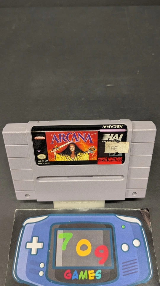 Arcana (Super Nintendo Entertainment System, 1992) SNES Foto 1 de 1