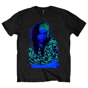 Billie Eilish T Shirt Press Photo portrait Logo new Official Black Unisex - Picture 1 of 3