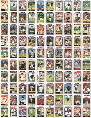 (100) 2005 Topps Updates & Highlights  Lot MLB Baseball Cards Collection - Image 1 of 4
