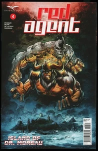 Red Agent : Island of Dr. Moreau #4 (4D cover) ~ Zenescope - Picture 1 of 2