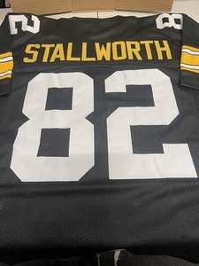 John Stallworth #82 SEWN STITCHED CUSTOM JERSEY WR HOF 2002 Herren XL - Bild 1 von 2