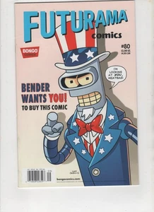 Futurama #80 Very Hard-To-Find Newsstand Variant, VF/NM 9.0, 1st Print, 2016 - Picture 1 of 2