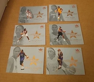 2004 Fleer Ultra WNBA Scoring Stars 6 Insert Cards See List Free Shipping USA - Picture 1 of 2