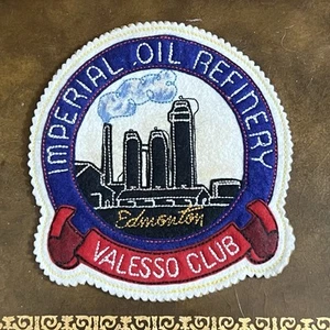 Imperial Oil Refinery - Valesso Club - Edmonton - 5” Jumbo Felt Patch - Picture 1 of 8