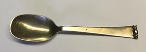 Allan Adler Modern Georgian Handhammered Sterling Spoon 6-3/8” 44g No Mono - Picture 1 of 10