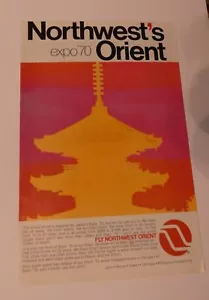 NORTHWEST ORIENT VINTAGE MAGAZINE ADVERTISEMENT - Picture 1 of 1