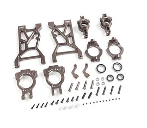 CNC Metal Front A Arm Front Wheel Bearing Seat For 1/5 ROFUN RV F5 MCD XS5 RR5 - Picture 1 of 6