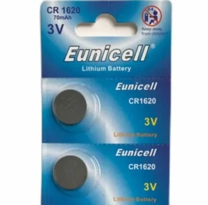 2 X AUTO SCHLÜSSELANHÄNGER BATTERIEN FÜR SUZUKI SX4 VITARA AGILA SWIFT ALTO CR1620 BATTERIE - Bild 1 von 2