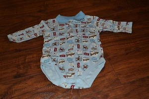 I1- Small Wonders Dog Print One Piece Size 3-6 Months - Picture 1 of 2