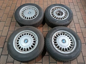 BMW 5er E34 7er E32 Alufelgen Satz Winterräder Styling 2 7Jx15 ET20 1179761 - Bild 1 von 12