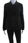 Thinple Womens Blazer Jacket Black Wool Size EUR 44
