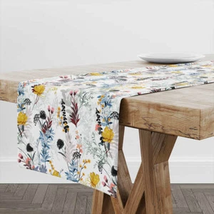 Table Runner Floral Seasonal | Unique Design Table Decor | Made in EU - Picture 1 of 2