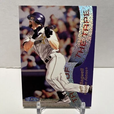Jeff Bagwell 1998 Fleer Tradition Tale Of The Tape Short Print Card #321 - Image 1 of 2