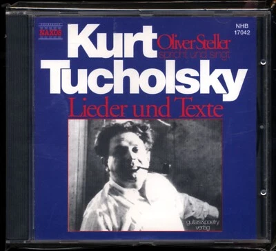 Kurt TUCHOLSKY★LIEDER UND TEXTE★CD★Oliver STELLER liest★Hörbuch★NEUWERTIG★ - Bild 1 von 3