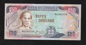 Jamaica, 50 Dollars, 2007, P-94, Uncirculated Banknote - Picture 1 of 2