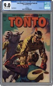 Lone Ranger's Companion Tonto #6 CGC 9.0 1952 1626980002