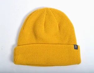 Gorros Roark Turks unisex nuevo sin etiquetas $24 OS amarillo acrílico calibre 8 - Imagen 1 de 2