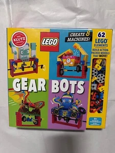 Nuevo Lego Gear Bots juguete de construcción certificado Klutz crear máquinas - Imagen 1 de 3