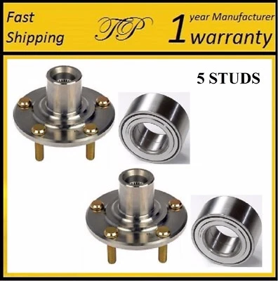 前轮轮毂和轴承适用于 2006 - 2010 年本田 CIVIC 1.8L DX EX LX 型号 (PAIR) — 第 1/4 张图片