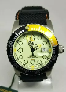 new mondia atmosfera 500m diver automatic Eta 2824/2 Swiss L.E 2 straps full set - Imagen 1 de 12
