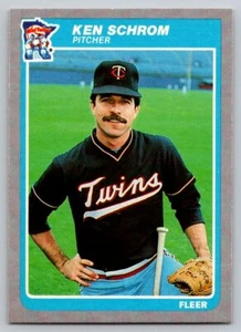 1985 Fleer #288 Ken Schrom - Picture 1 of 2