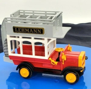 Juguete de fricción vintage Lehmann Gnomy de doble piso #963 Alemania Occidental - Imagen 1 de 6