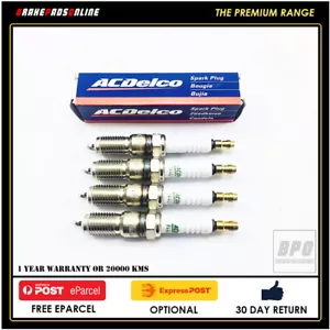 Spark Plug 4 Pack for Daihatsu Terios J100 1.3L 4 CYL HCEJ 5/1997-6/2005 41602 - Picture 1 of 2